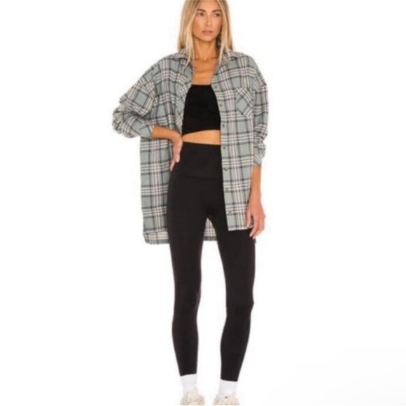 SPANX | Look at Me Now High Rise Solid Black Full Length Leggings Women’s Size L - Picture 2 of 10